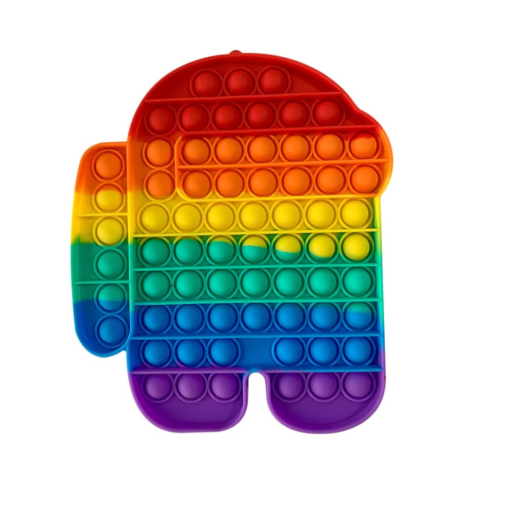 Squishy Push Pop Fidget Toy — Silicone Sensory Stress Relief 18