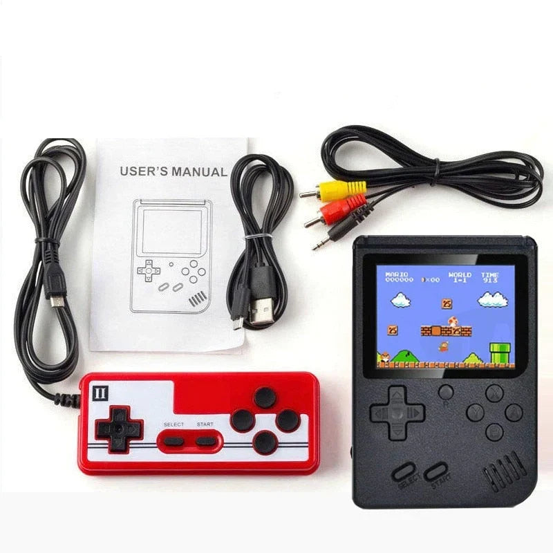 Retro Handheld Game Console 400-in-1 — 3" TFT & AV TV Output 17