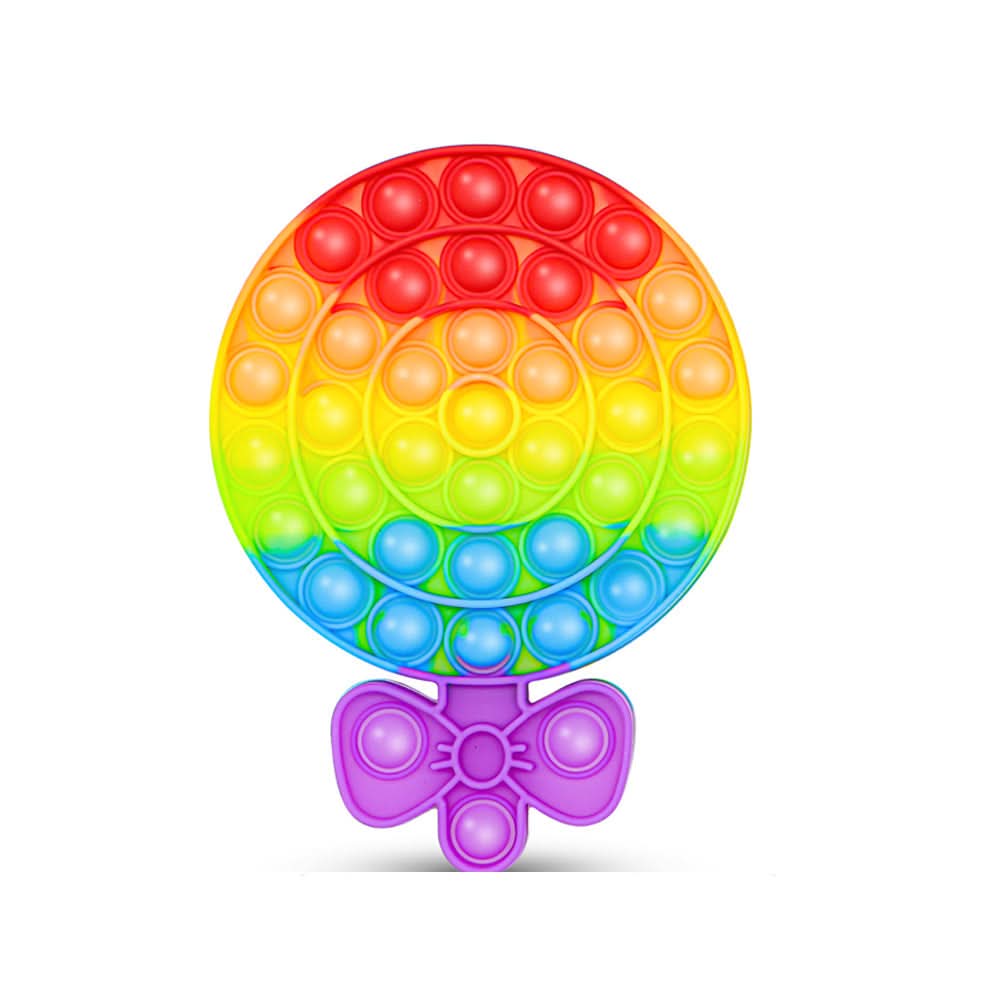 Squishy Push Pop Fidget Toy — Silicone Sensory Stress Relief 19