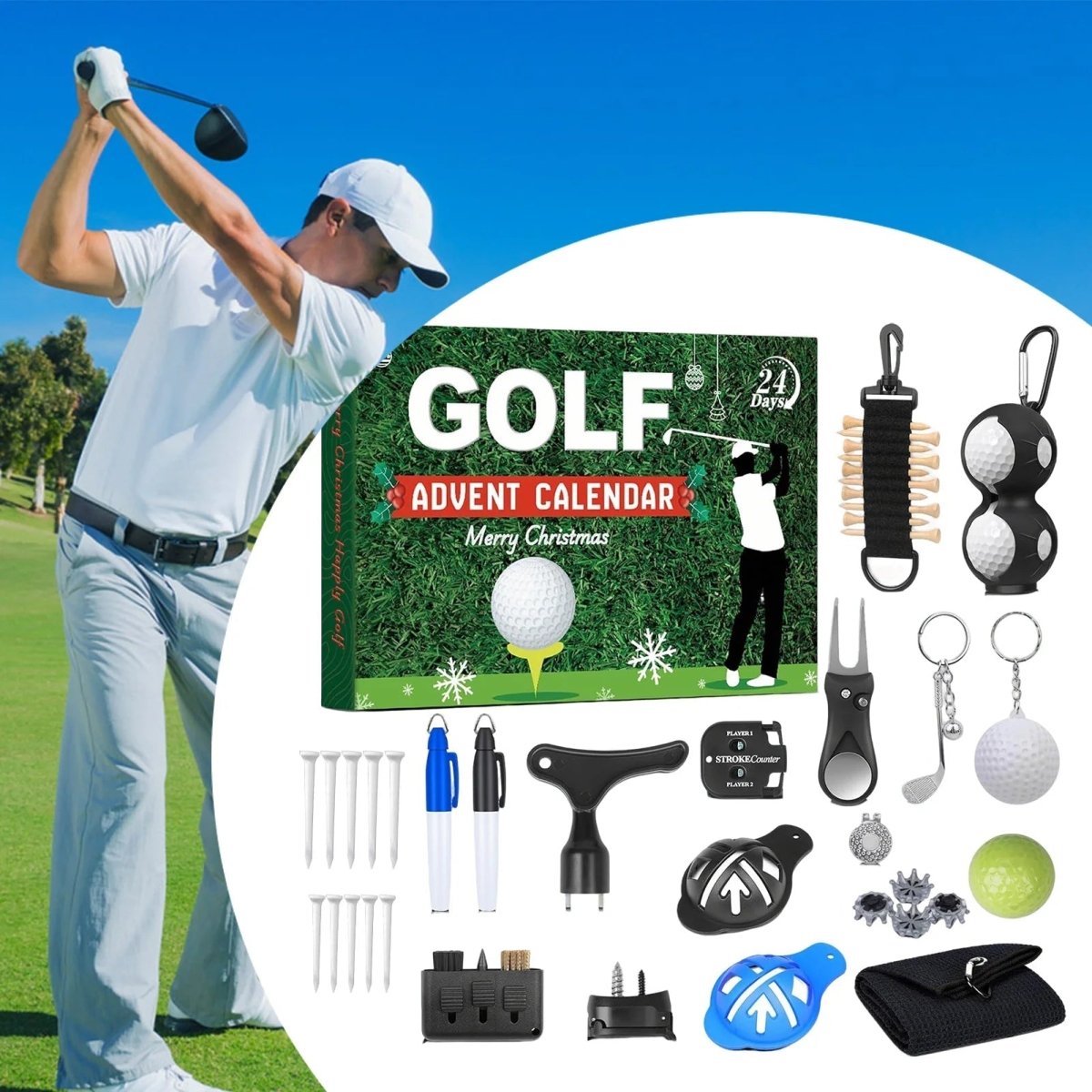 24-Day Golf Advent Calendar — Exclusive Golf Accessories Gift 5