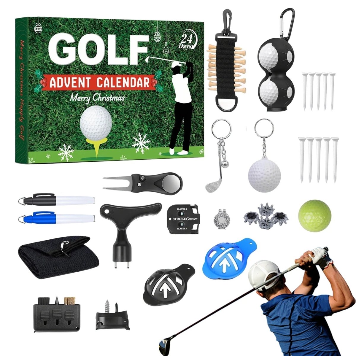 24-Day Golf Advent Calendar — Exclusive Golf Accessories Gift 6
