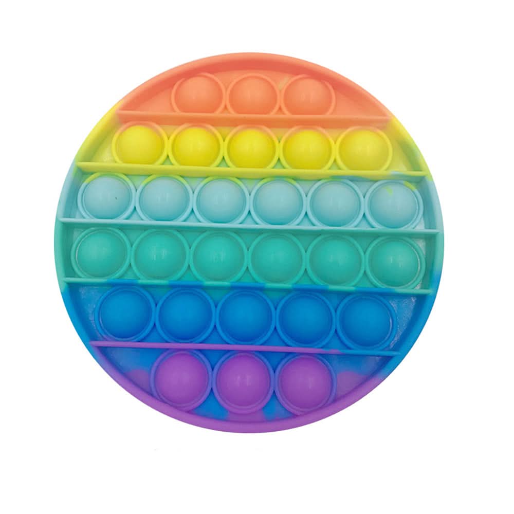 Squishy Push Pop Fidget Toy — Silicone Sensory Stress Relief 21