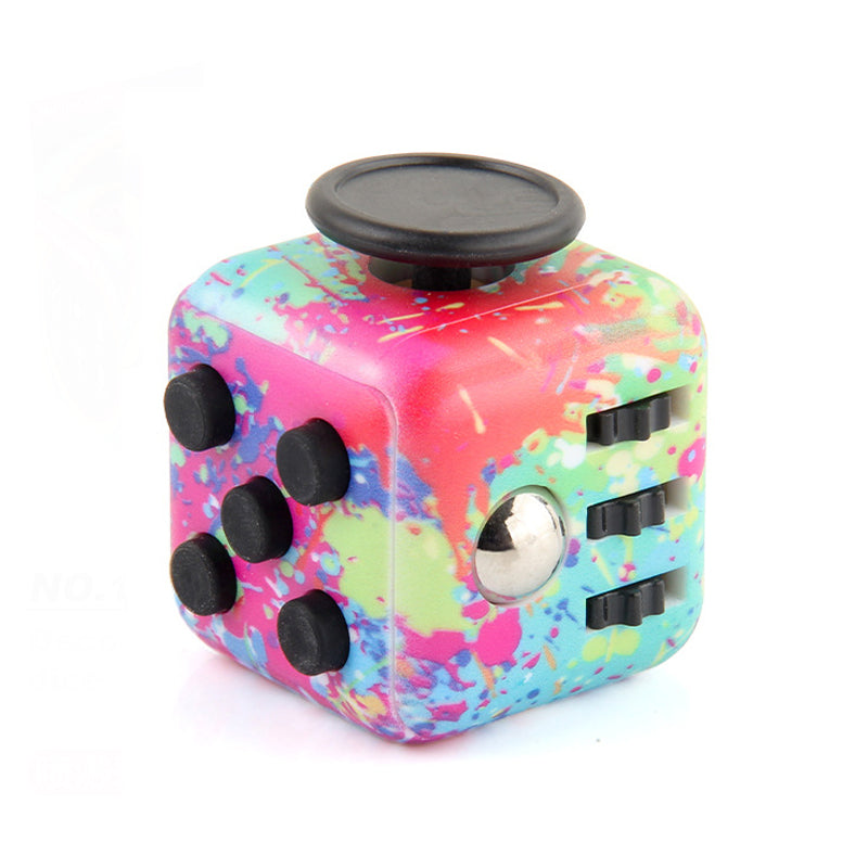 Fidget Toy Cube — 6 & 12 Sided Sensory Stress Relief 14