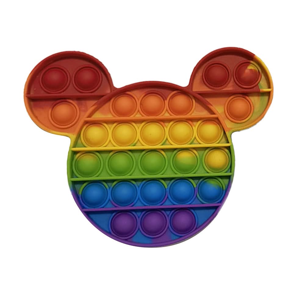 Squishy Push Pop Fidget Toy — Silicone Sensory Stress Relief 23