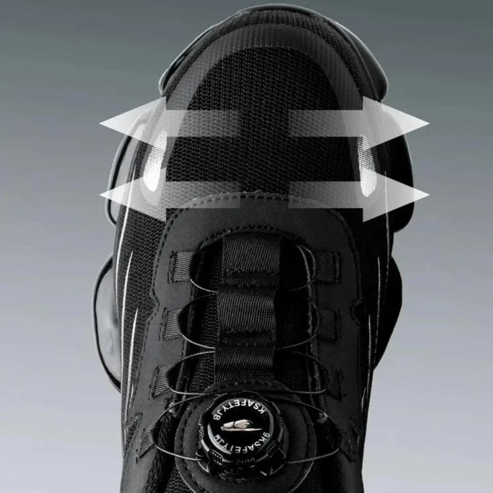 Steel Toe Memory Foam Safety Work Shoes — SB Certified 3
