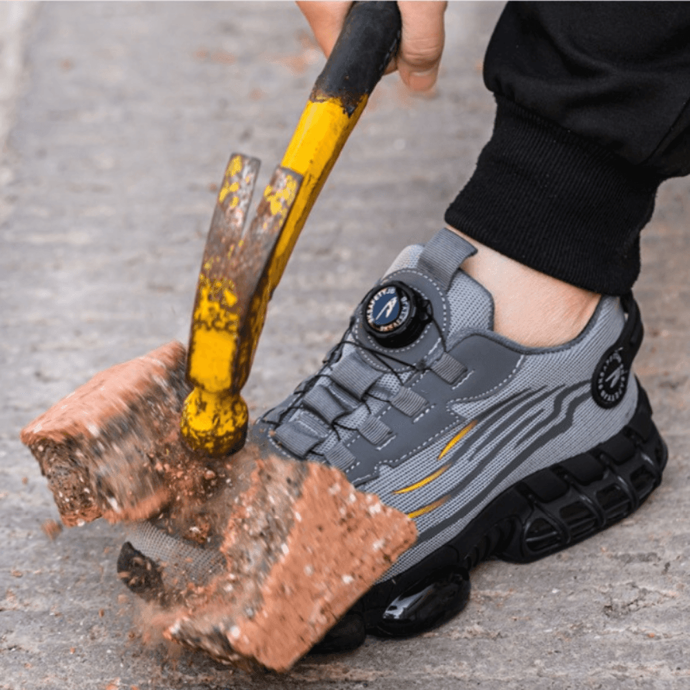 Steel Toe Memory Foam Safety Work Shoes — SB Certified 4