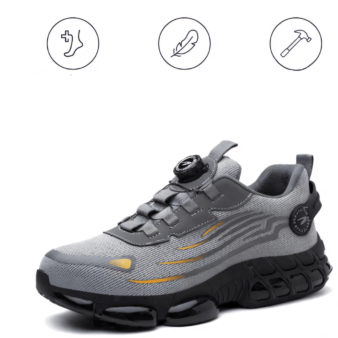 Steel Toe Memory Foam Safety Work Shoes — SB Certified 7