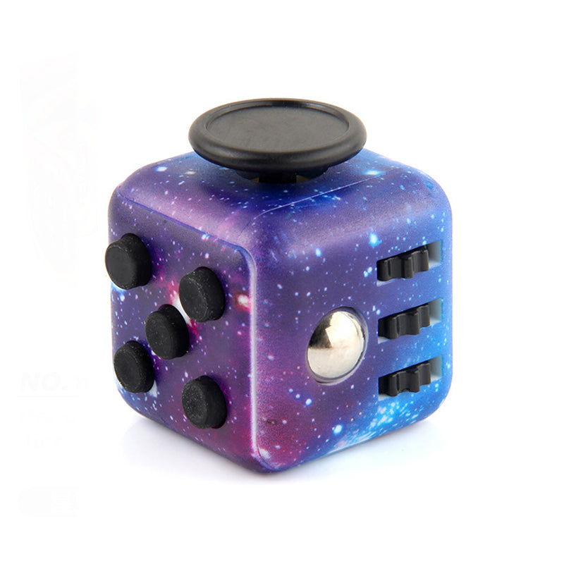 Fidget Toy Cube — 6 & 12 Sided Sensory Stress Relief 17
