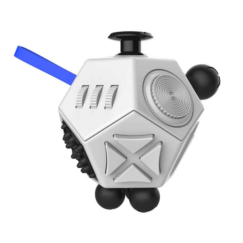 Fidget Toy Cube — 6 & 12 Sided Sensory Stress Relief 25