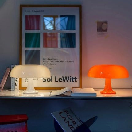 Mushroom Table Lamp — Scandinavian Dome Shade Nordic Style 2
