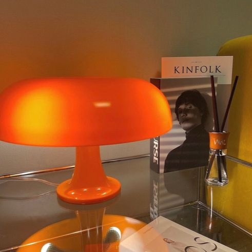 Mushroom Table Lamp — Scandinavian Dome Shade Nordic Style 3