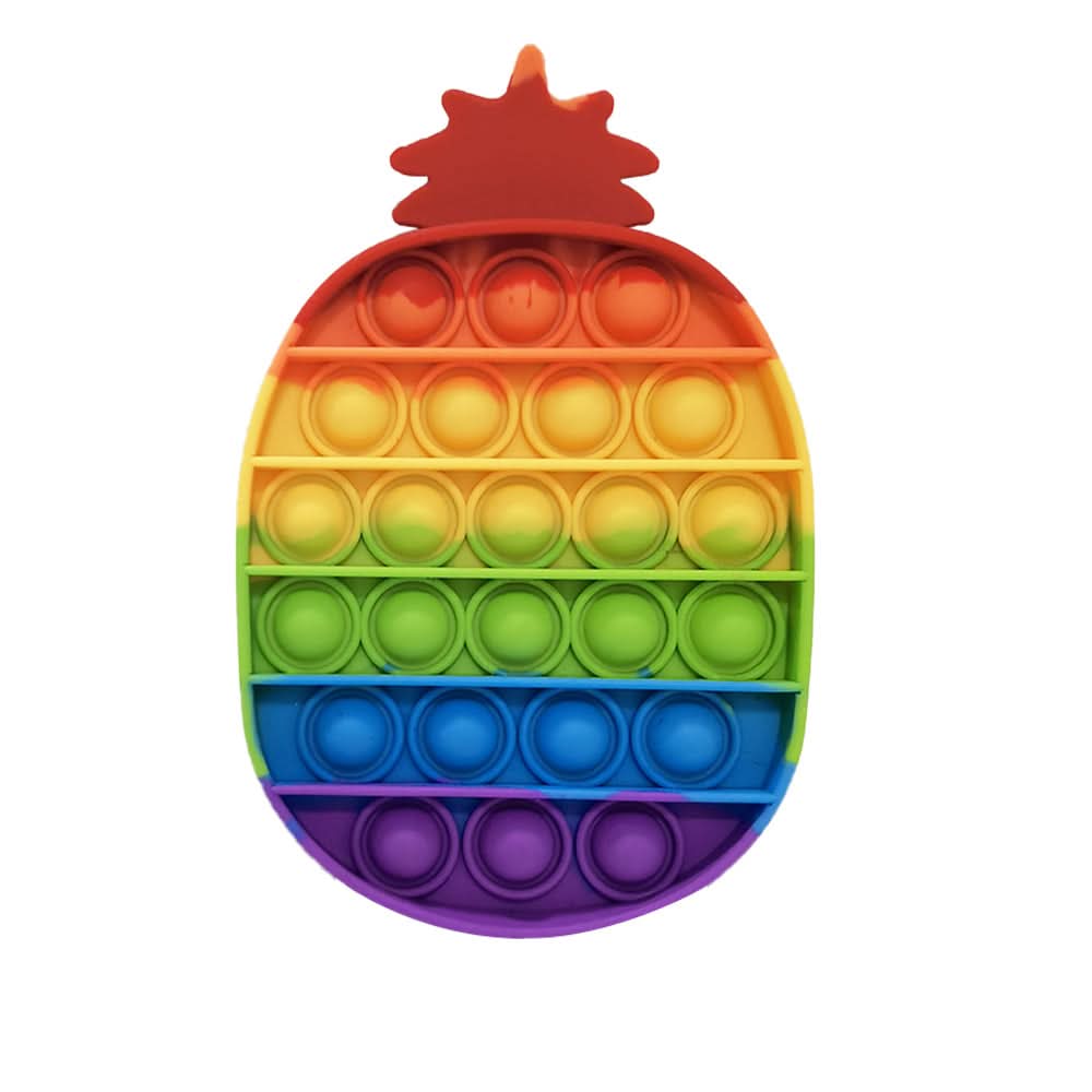 Squishy Push Pop Fidget Toy — Silicone Sensory Stress Relief 26