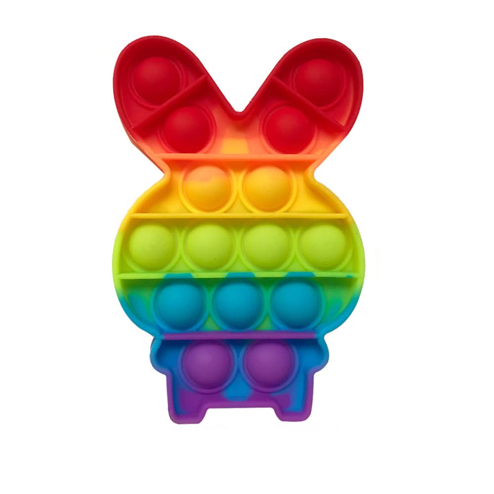 Squishy Push Pop Fidget Toy — Silicone Sensory Stress Relief 27