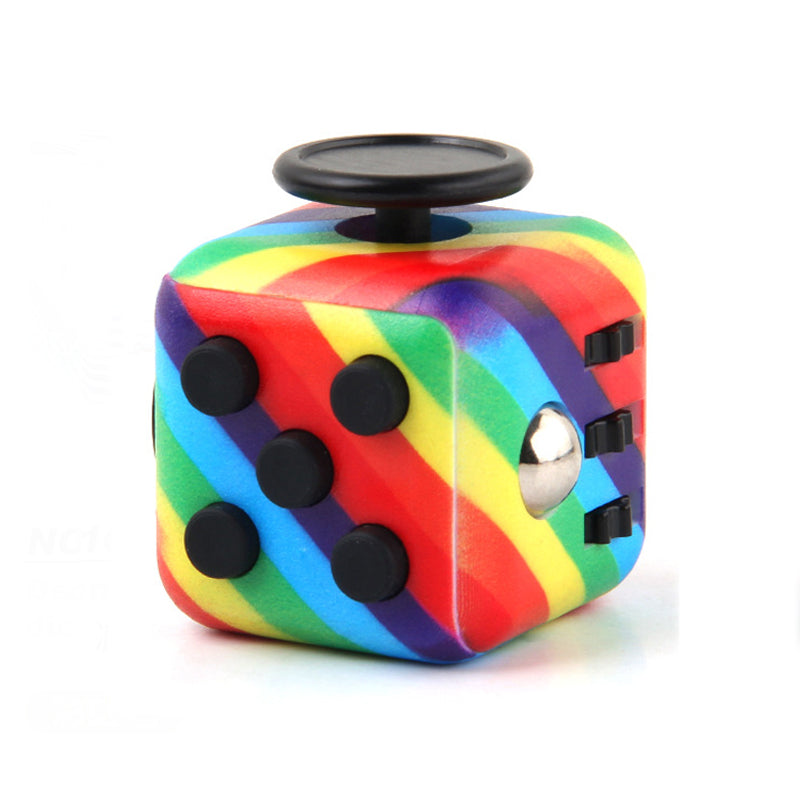 Fidget Toy Cube — 6 & 12 Sided Sensory Stress Relief 16
