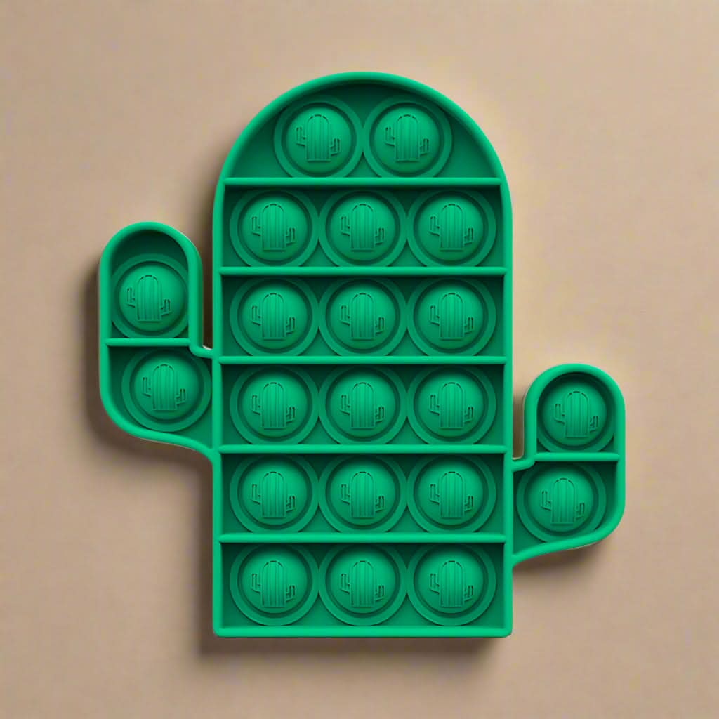 Squishy Push Pop Fidget Toy — Silicone Sensory Stress Relief 4