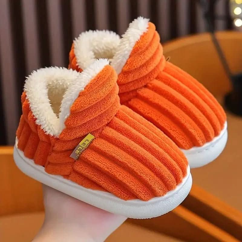 Fleece-Lined Thermal House Slippers — Non-Slip Unisex 15