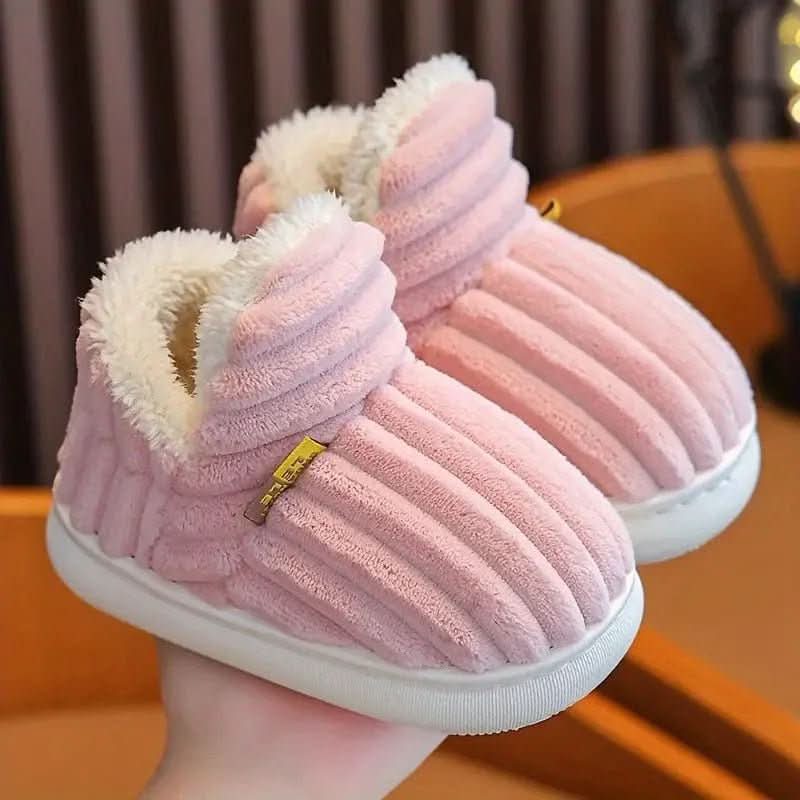 Fleece-Lined Thermal House Slippers — Non-Slip Unisex 19
