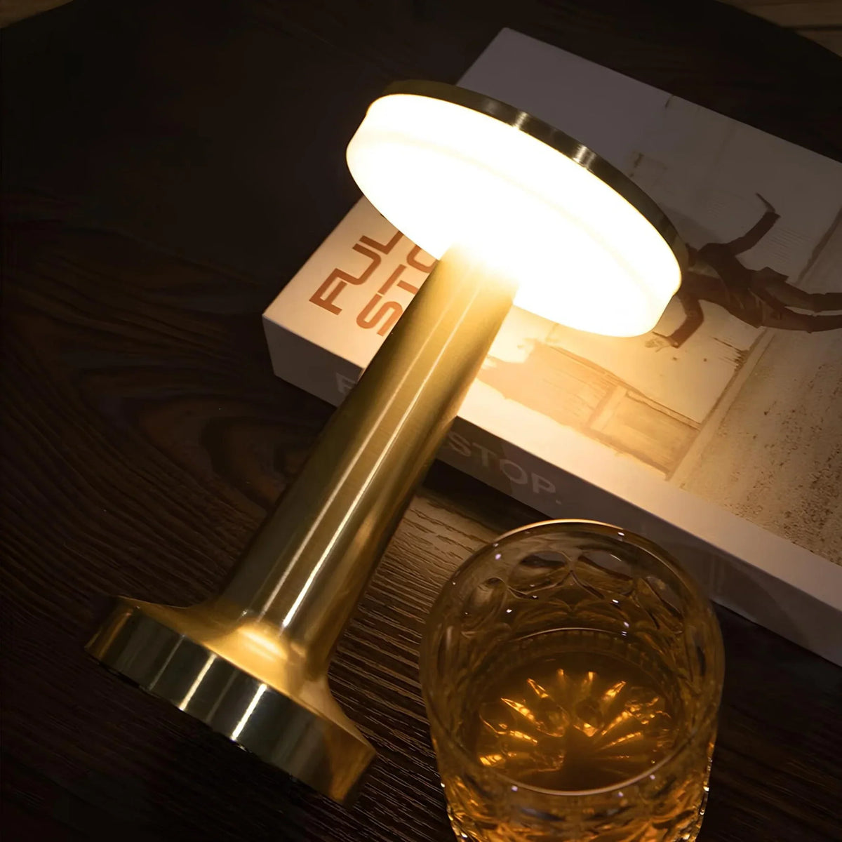 Portable Dimmable Retro Table Lamp — Cordless LED USB-C 21