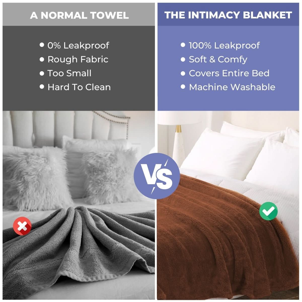 AquaShield Waterproof Blanket — Bed & Sofa Protector 3