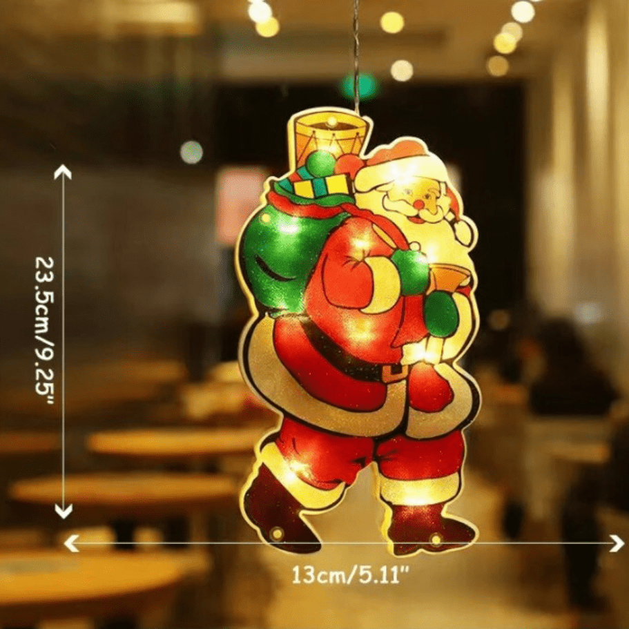 LED Christmas Window Decoration — Festive Xmas Light Display 2
