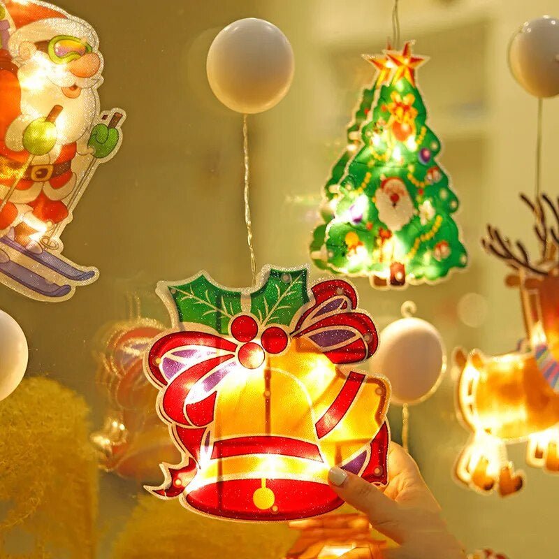 LED Christmas Window Decoration — Festive Xmas Light Display 3