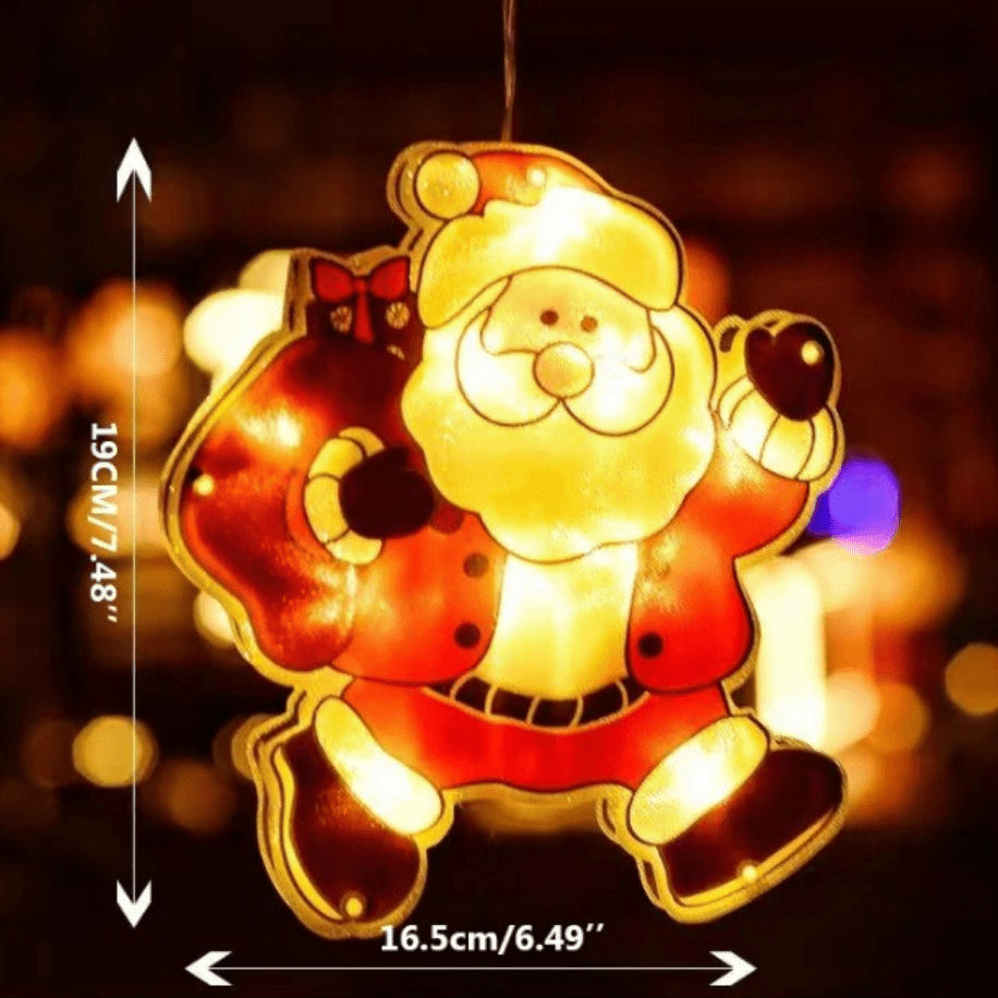 LED Christmas Window Decoration — Festive Xmas Light Display 5