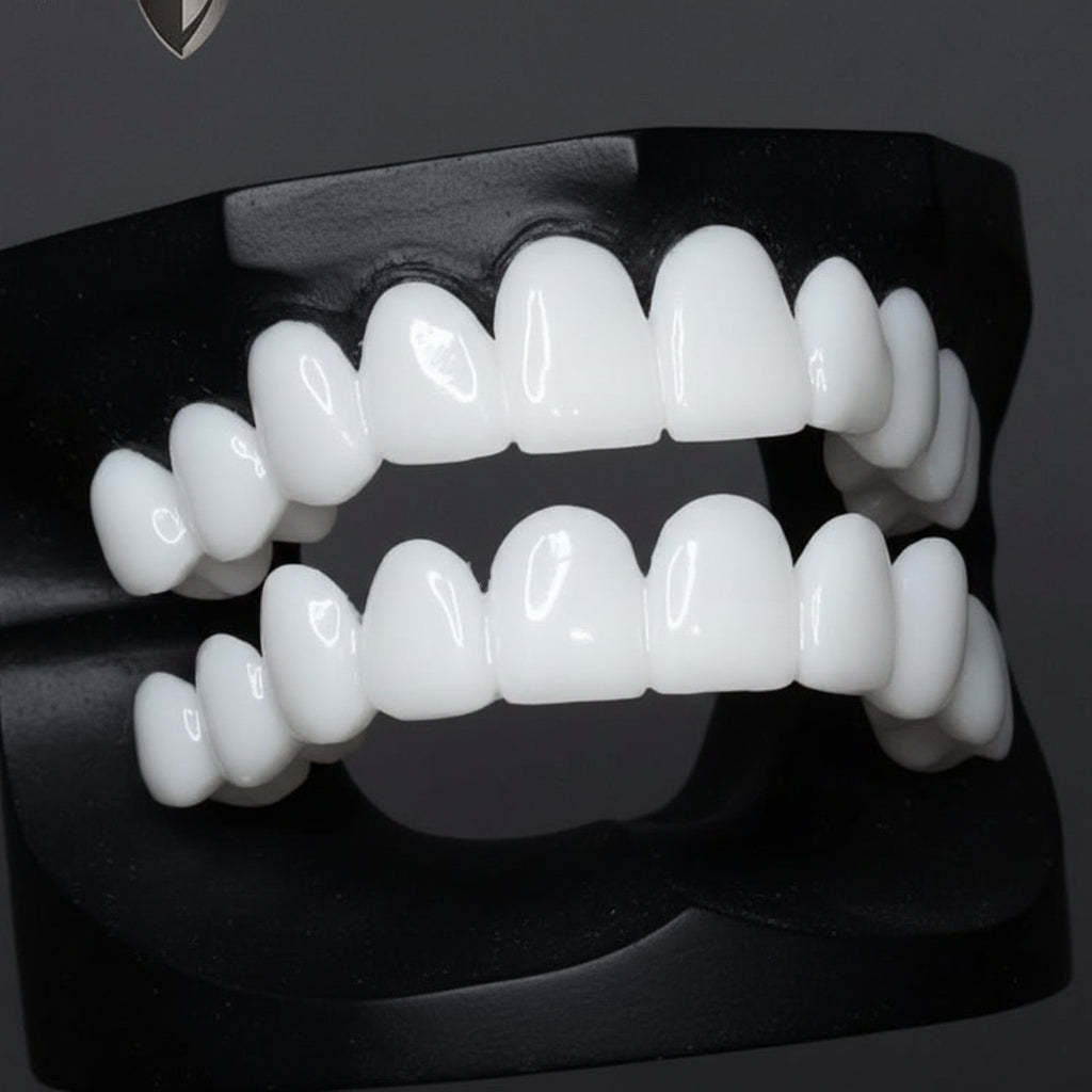 Adjustable White Dental Veneer Prosthesis — Reusable Smile 5