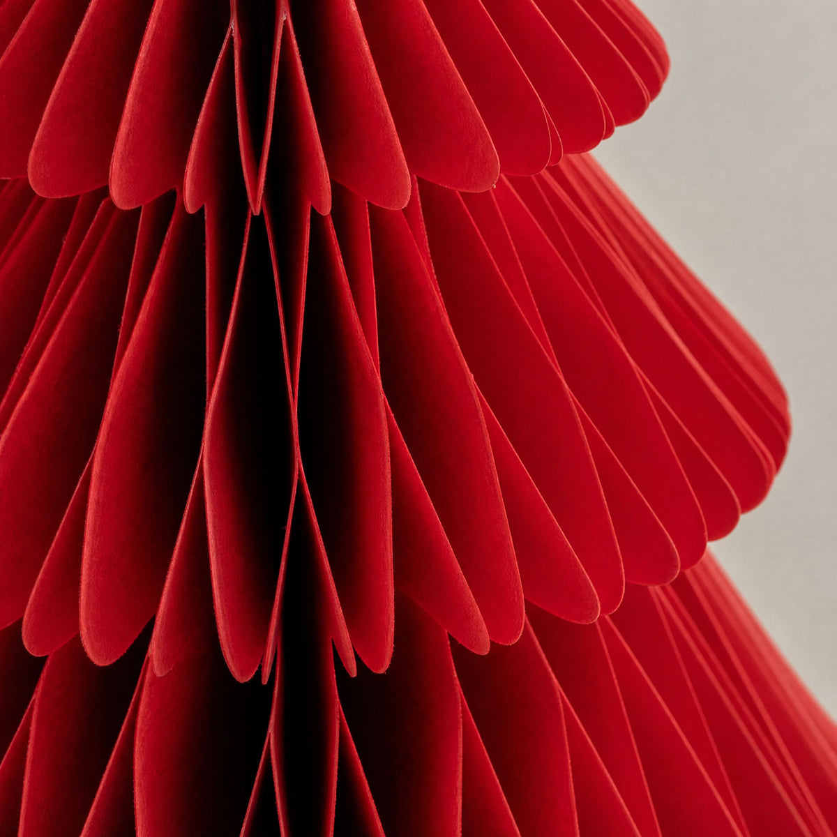 3D Honeycomb Paper Christmas Tree — Foldable Table Decor 7