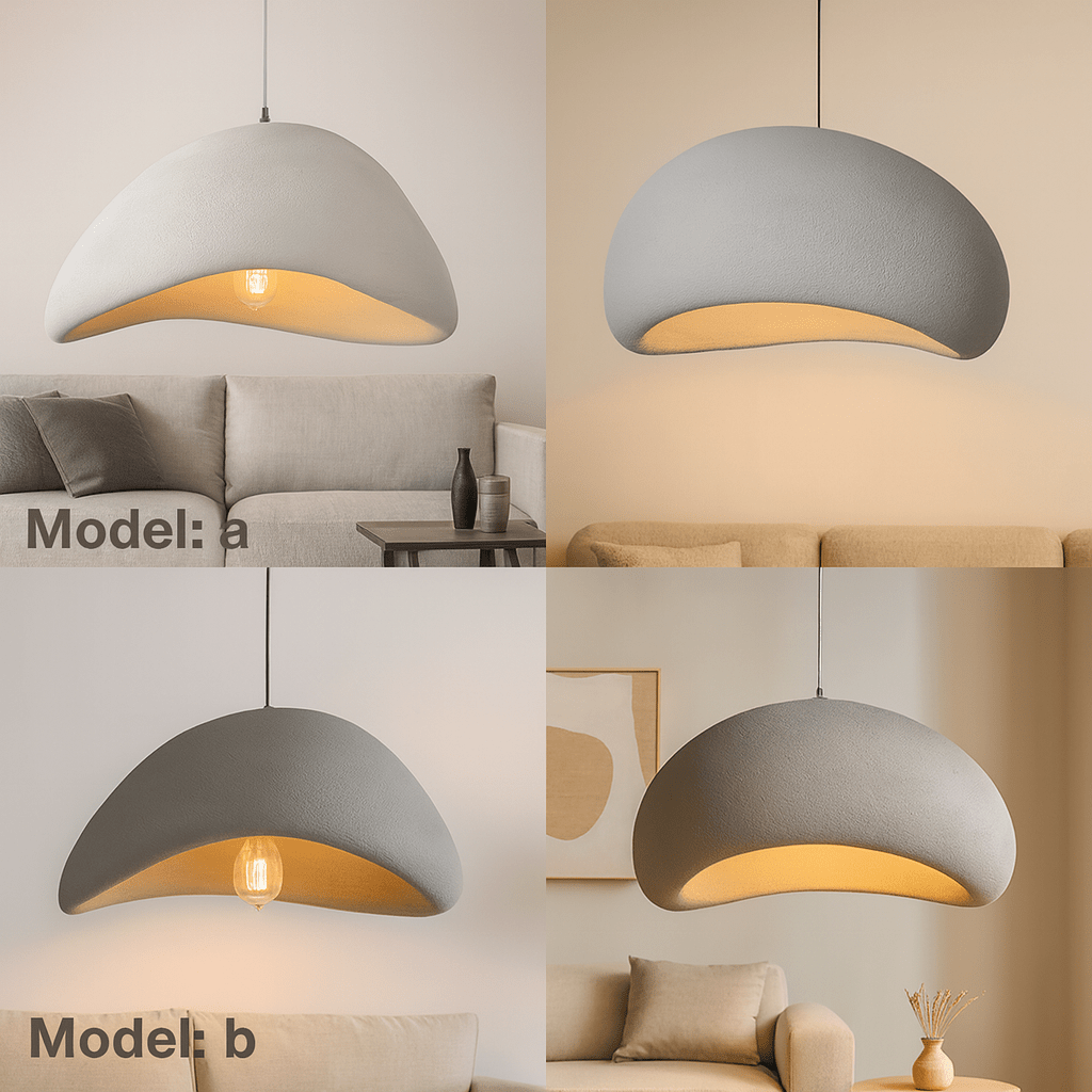 Dimmable Pendant Light — Warm Glow Metal & Glass Shade 20