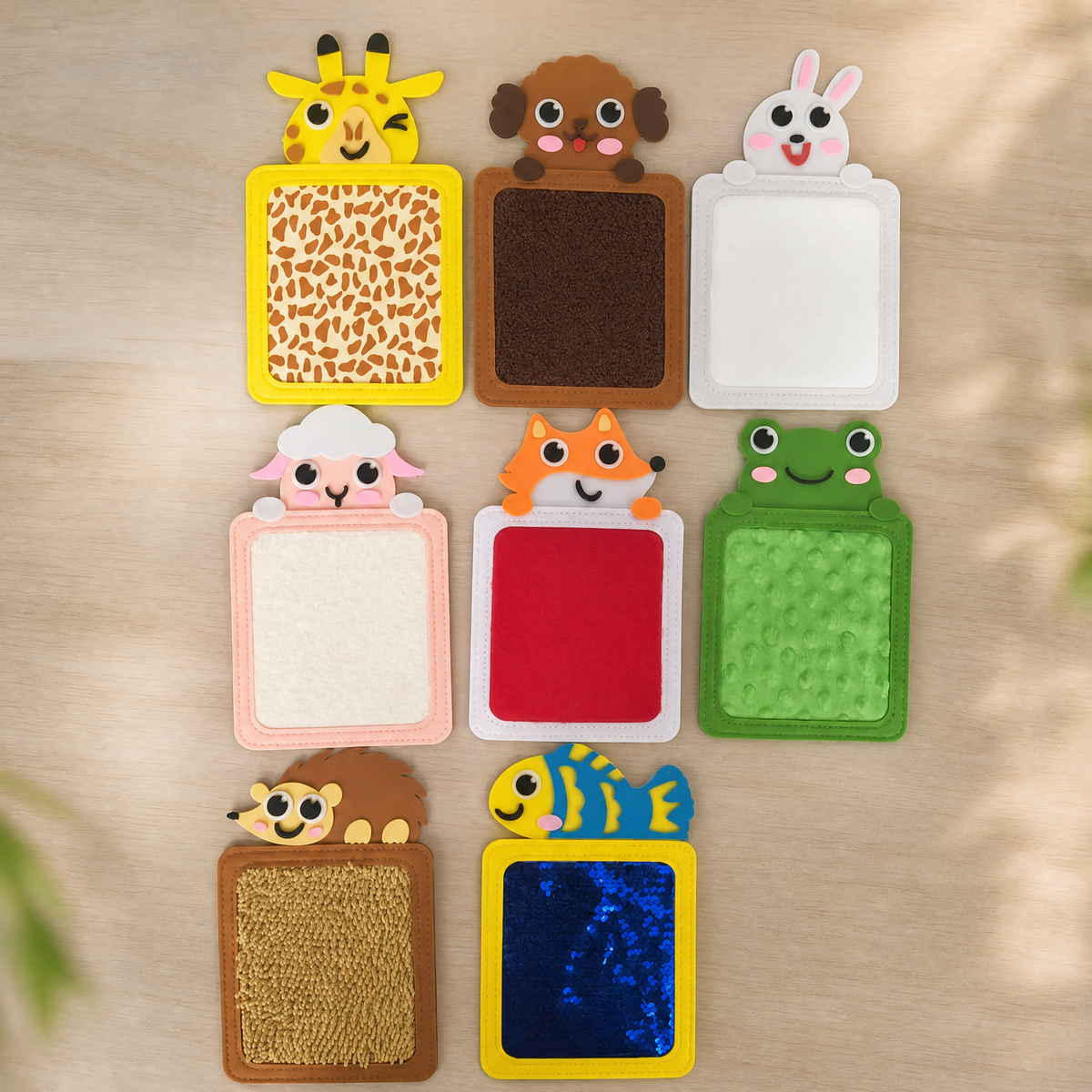 Sensory Toys Animal Mats for Kids — 8-Piece Tactile Set 6