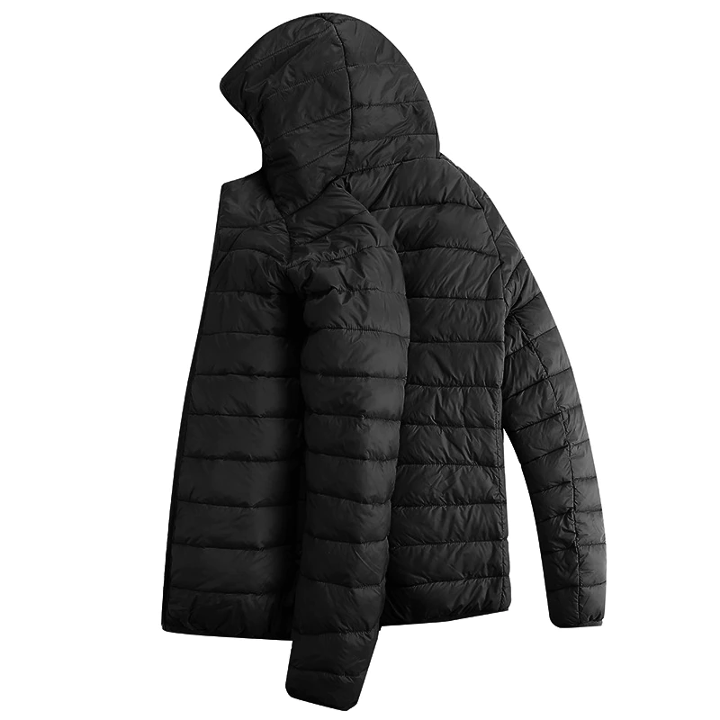 Electric 11-Zone Heated Hoodie Jacket — USB 3 Heat Settings 4
