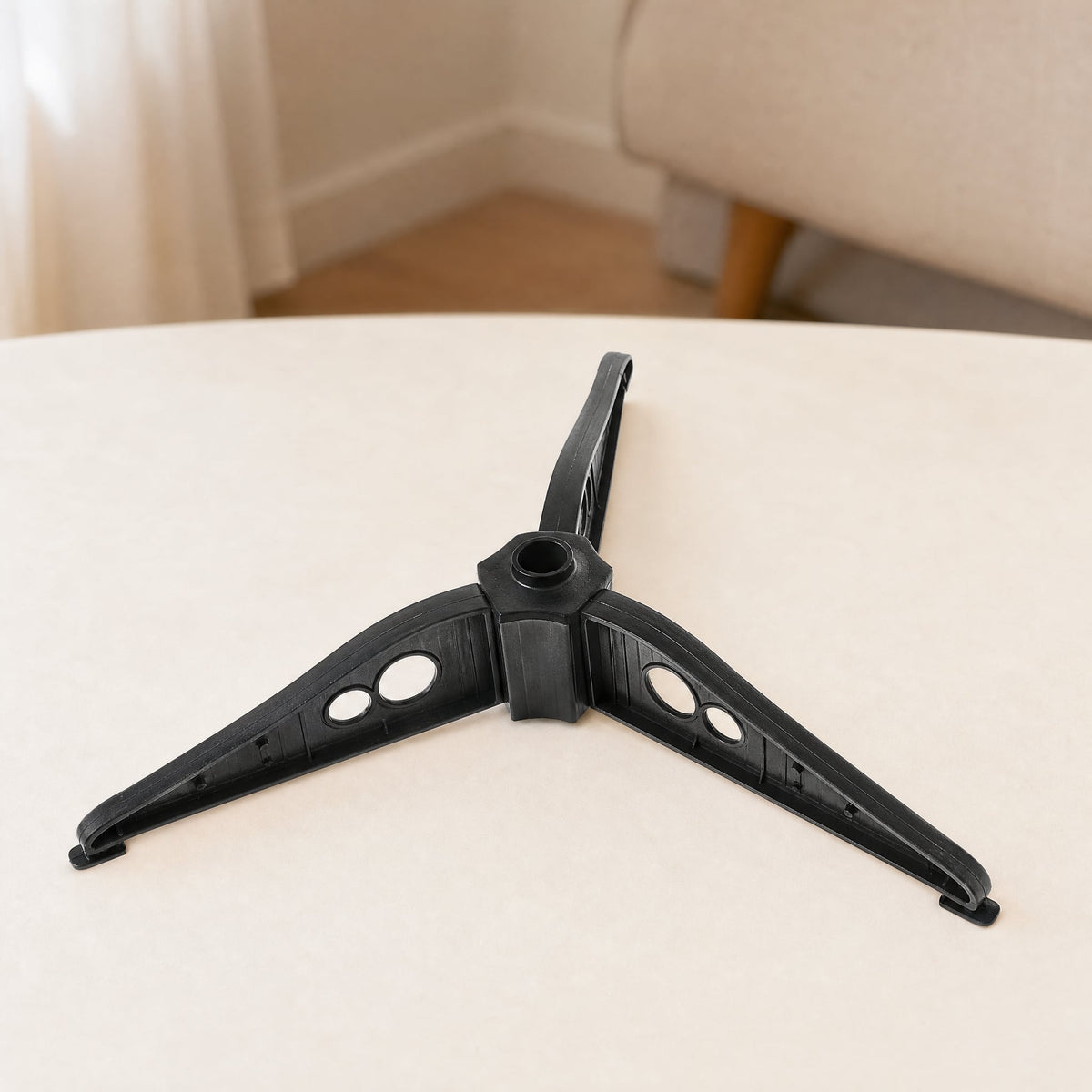 Plastic Tripod Christmas Tree Stand — 2 Sizes, Black 8