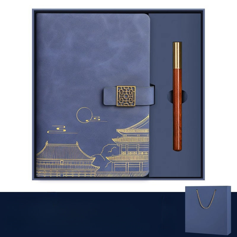Gift for Men — Forbidden City Notebook, Thermos & Pen Set 10