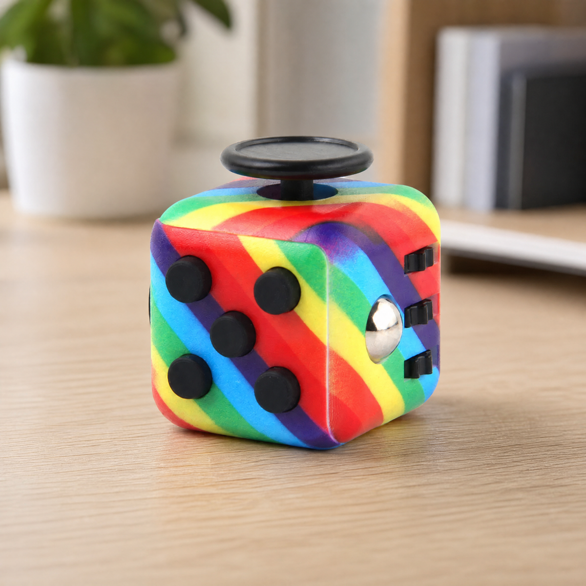 Fidget Toy Cube — 6 & 12 Sided Sensory Stress Relief 13