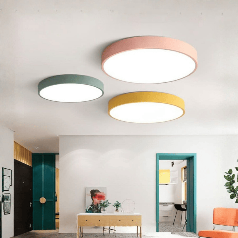 BRILLIORA LED Ceiling Light — Modern Round Even Illumination 1