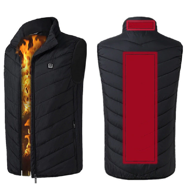 9-Zone USB Heated Vest — Unisex Thermal Winter Jacket 1