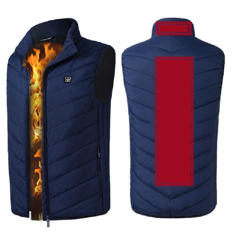 9-Zone USB Heated Vest — Unisex Thermal Winter Jacket 2
