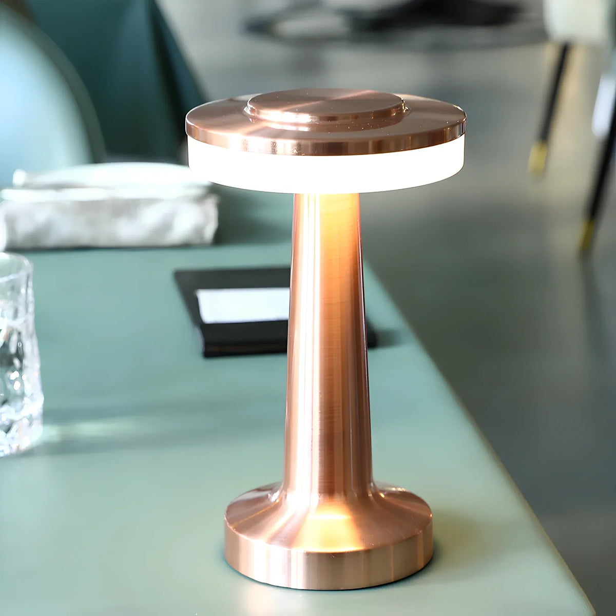 Portable Dimmable Retro Table Lamp — Cordless LED USB-C 20