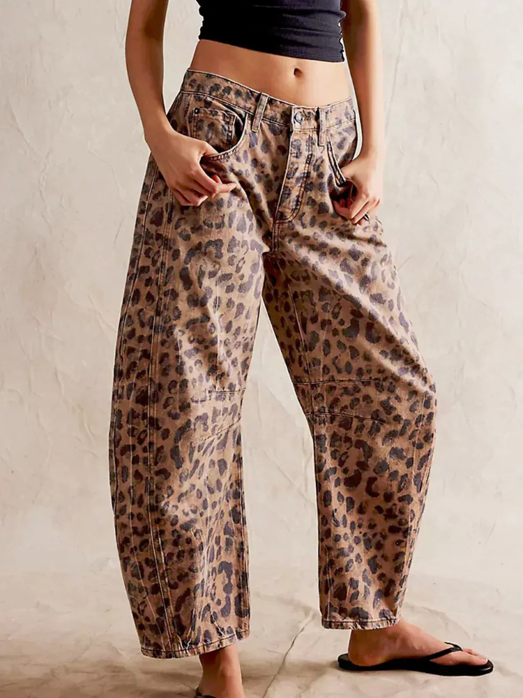 Women's Baggy Jeans — Relaxed Wide-Leg Denim Fit 7