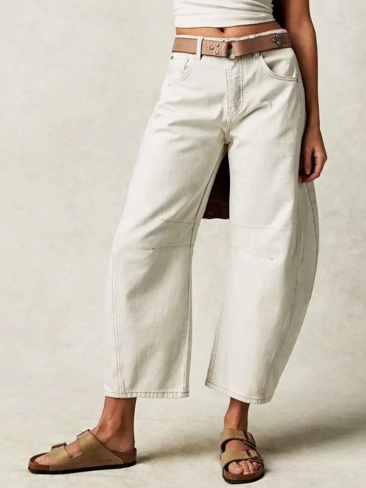 Women's Baggy Jeans — Relaxed Wide-Leg Denim Fit 6