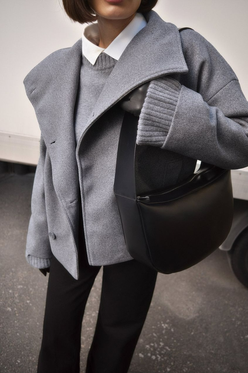 Women's Vintage Double-Breasted Short Coat — Classic Fit 8