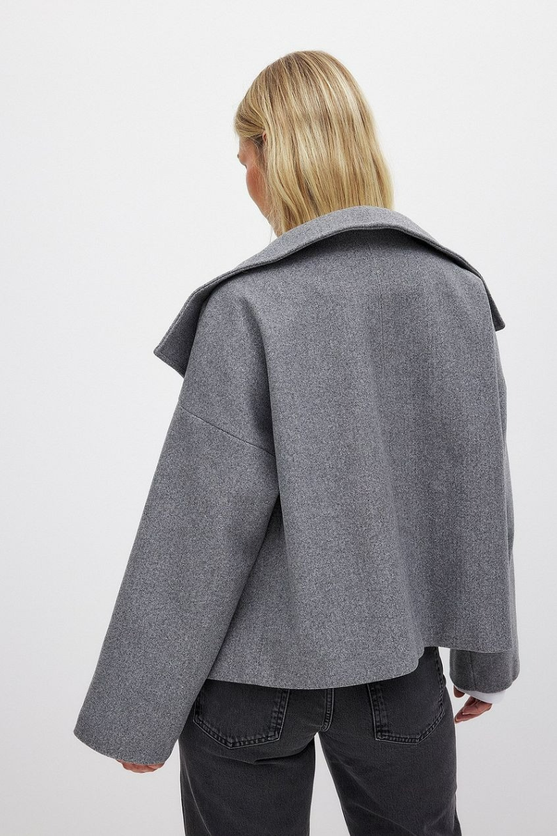 Women's Vintage Double-Breasted Short Coat — Classic Fit 9