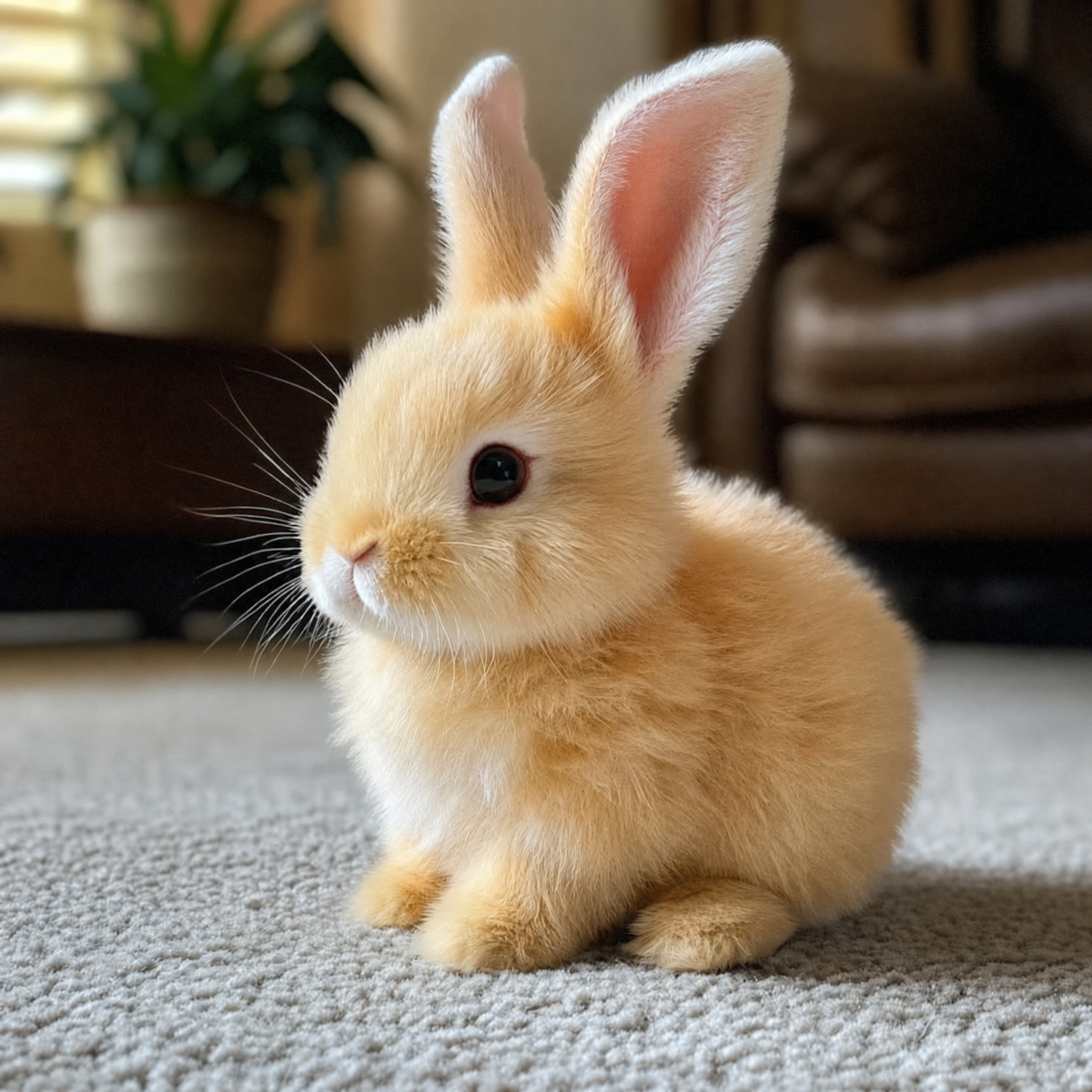 Interactive Plush Bunny Toy — Realistic Movements & Sounds 1