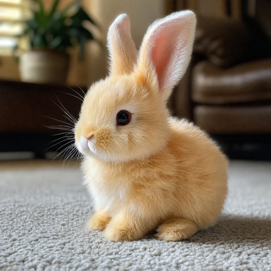 Interactive Plush Bunny Toy — Realistic Movements & Sounds 1