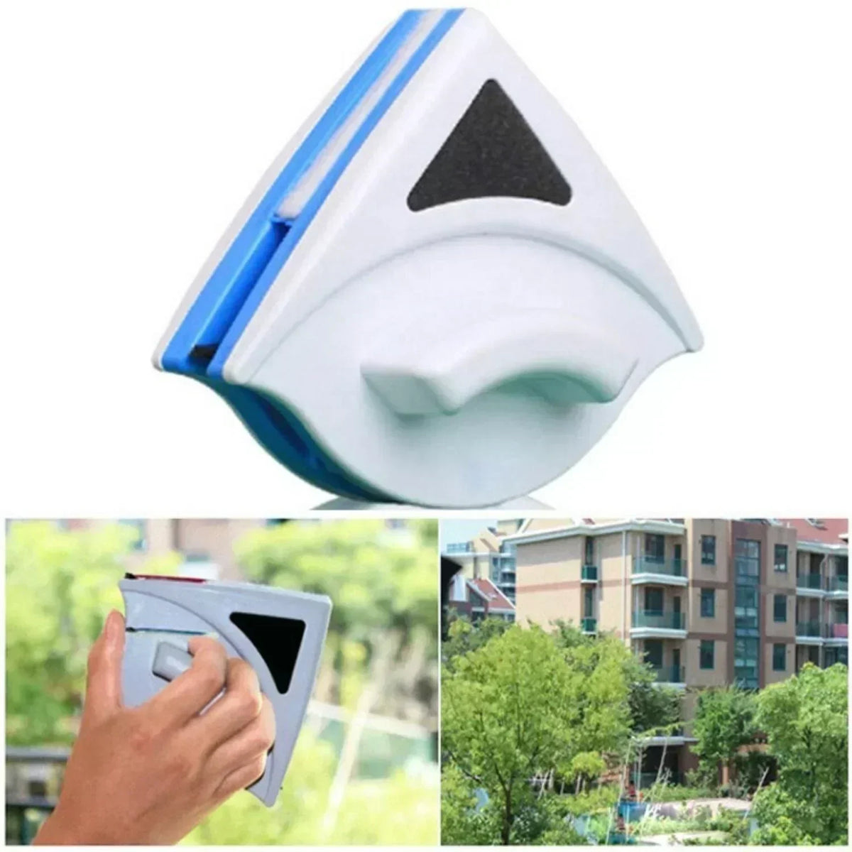 Magnetic Double-Sided Window Cleaner — Streak-Free, No Ladder 11