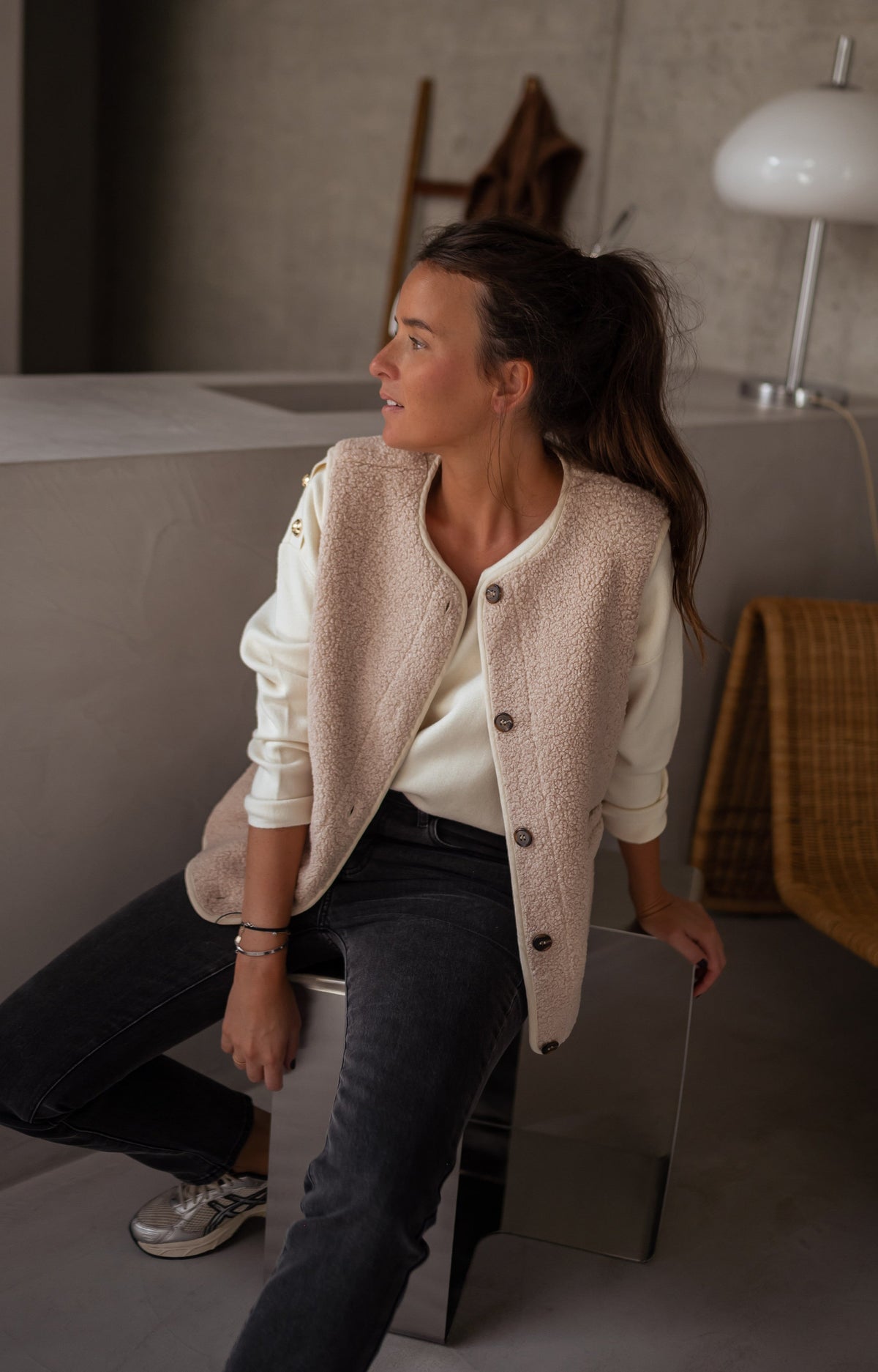 Women's Soft Fabric Sleeveless Gilet — Relaxed Layering Fit 9