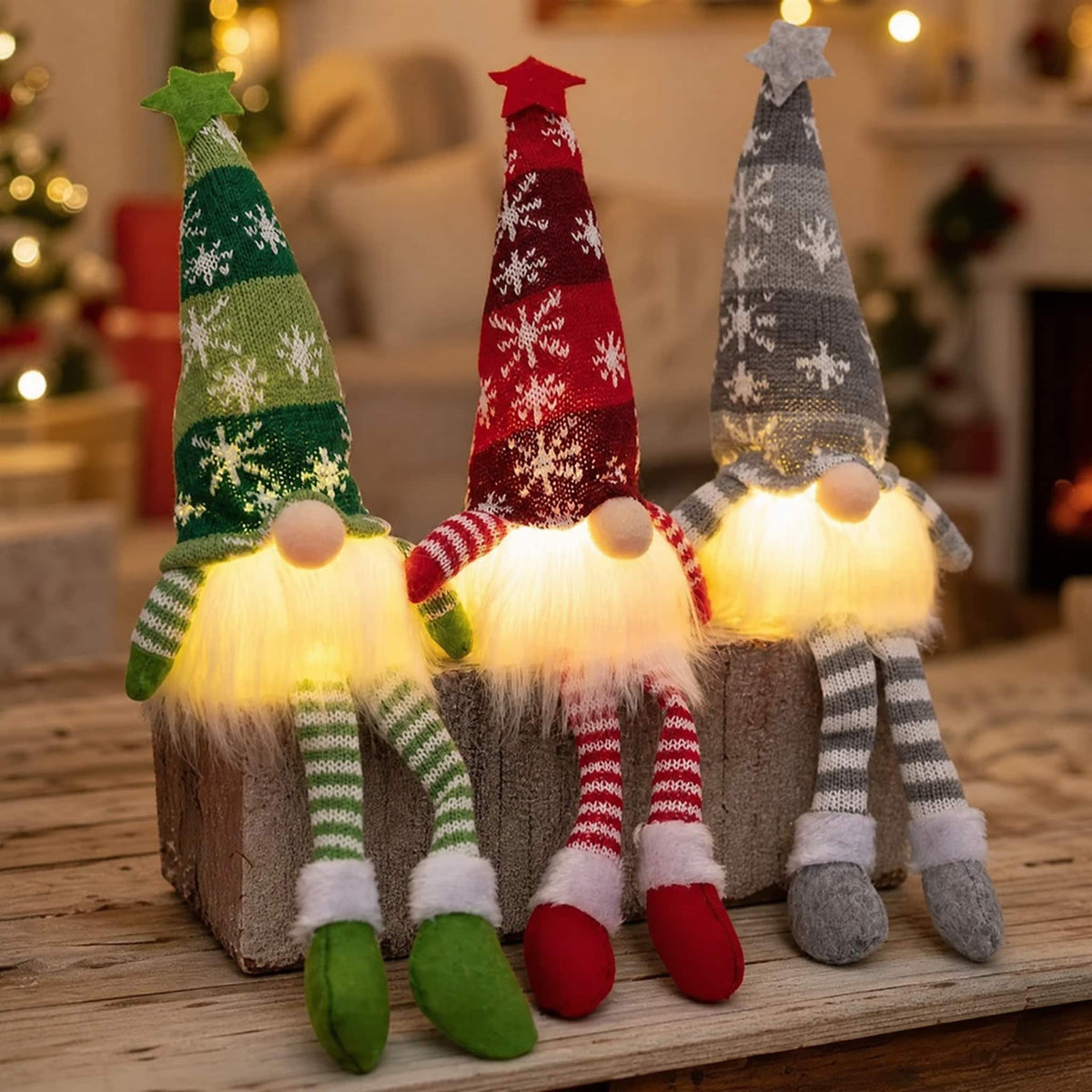 Scandinavian Tomte Gnome LED Christmas Decoration 1