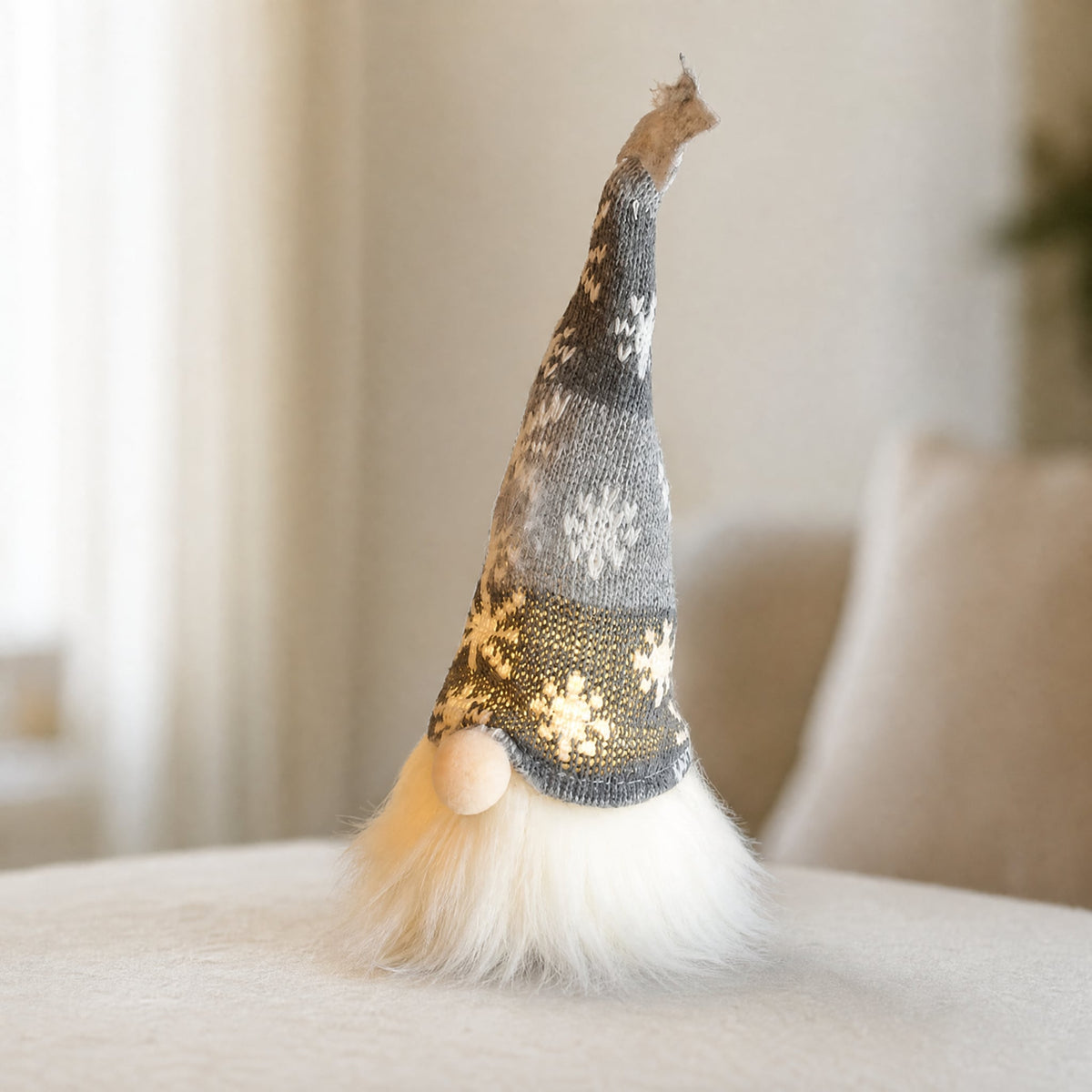 Scandinavian Tomte Gnome LED Christmas Decoration 5