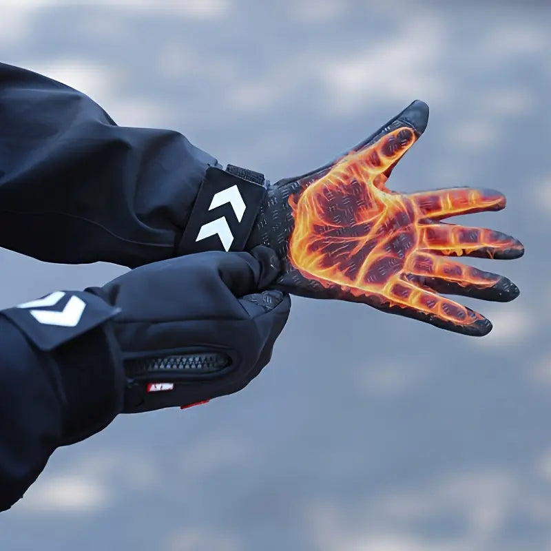 Thermal Winter Gloves — Fleece Lined Anti-Slip Unisex Fit 6