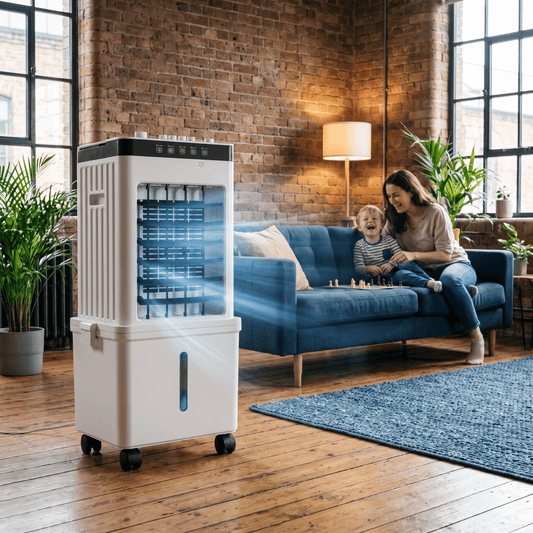 Portable 3-in-1 Air Cooler Fan — Ice Cooling, No Exhaust Hose 1